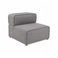 thumbnail image 1 of GFurn 2309209-86005-668 Modern Lounge Chair - Bjorn - Pebble, 1 of 1