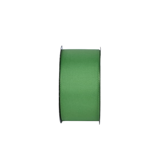 Gwen Studios 1.5" Grass Green Grosgrain Ribbon, 4 Yards