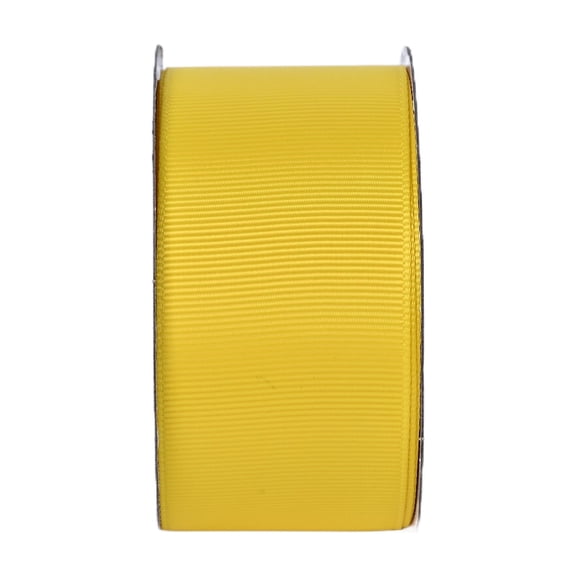 Gwen Studios 1.5" Yellow Maize Grosgrain Ribbon, 4 Yards