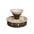 thumbnail image 1 of GG 31665 14" D Acanthus Crudite Holder Other Decor, 13InL x 13InW x 9.5InH, Cream, 1 of 2