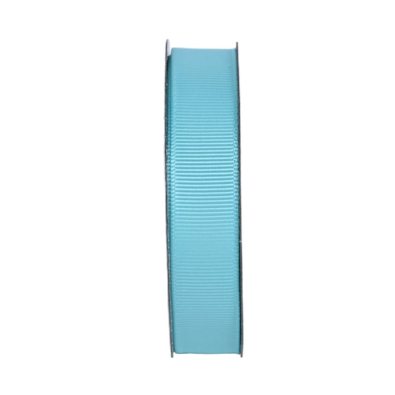 Gwen Studios 5/8" Aqua Grosgrain Ribbon, 6 Yards