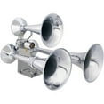 thumbnail image 1 of GG 69991 - 70 PSI To 140 PSI Chrome Triple Trumpet Train Horn, 1 of 4