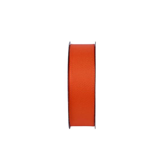Gwen Studios 7/8" Orange Grosgrain Ribbon, 7 Yards
