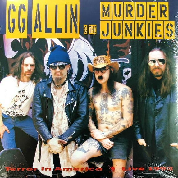 GG Allin & Murder Junkies - Terror In America - Music & Performance - Vinyl