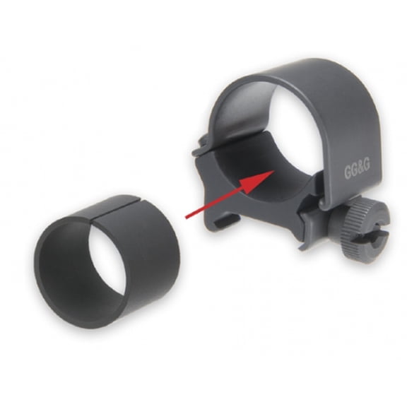 GG&G 1in Flashlight Mounting Ring & .900 Ring Insert