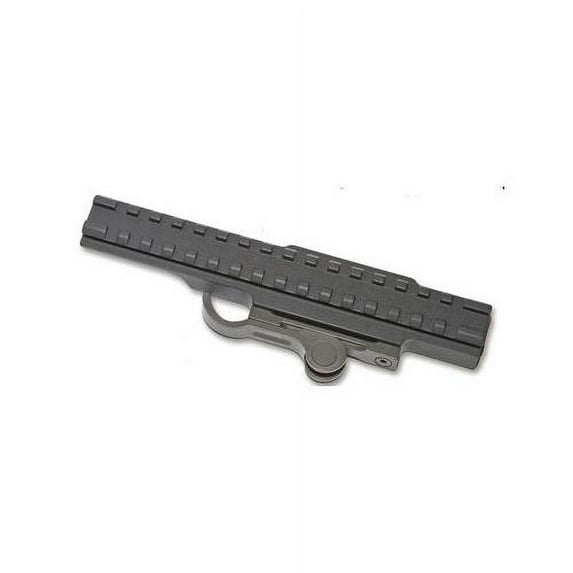 GG&G Accucam QD Scout Rail, Black - MIL-STD-1913