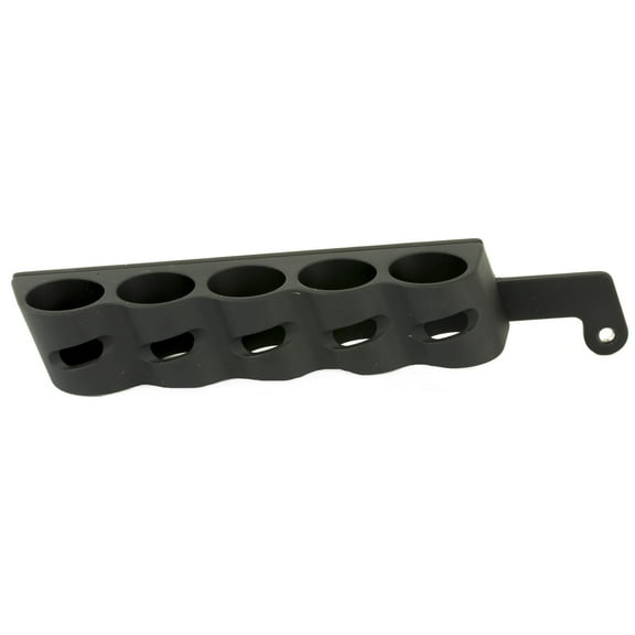 GG&G Mossberg 590 Shockwave Side Saddle Shell Holder, 5-Shot,w/o The QD Sling Attachment, Black