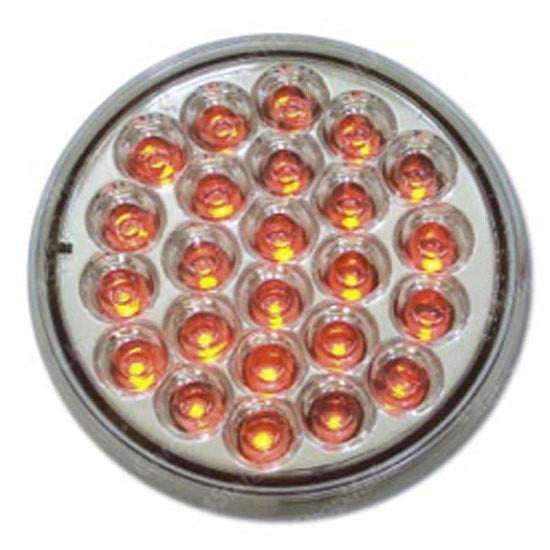 GG Grand General 78274 4 Inches Pearl Red 24-LED Light, Clear Lens