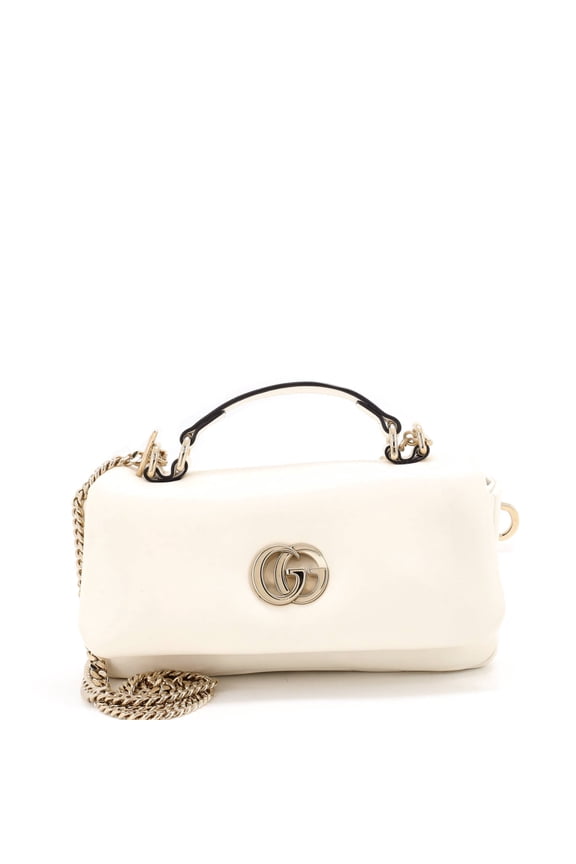 GG Milano Top Handle Bag Leather Mini By Rebag