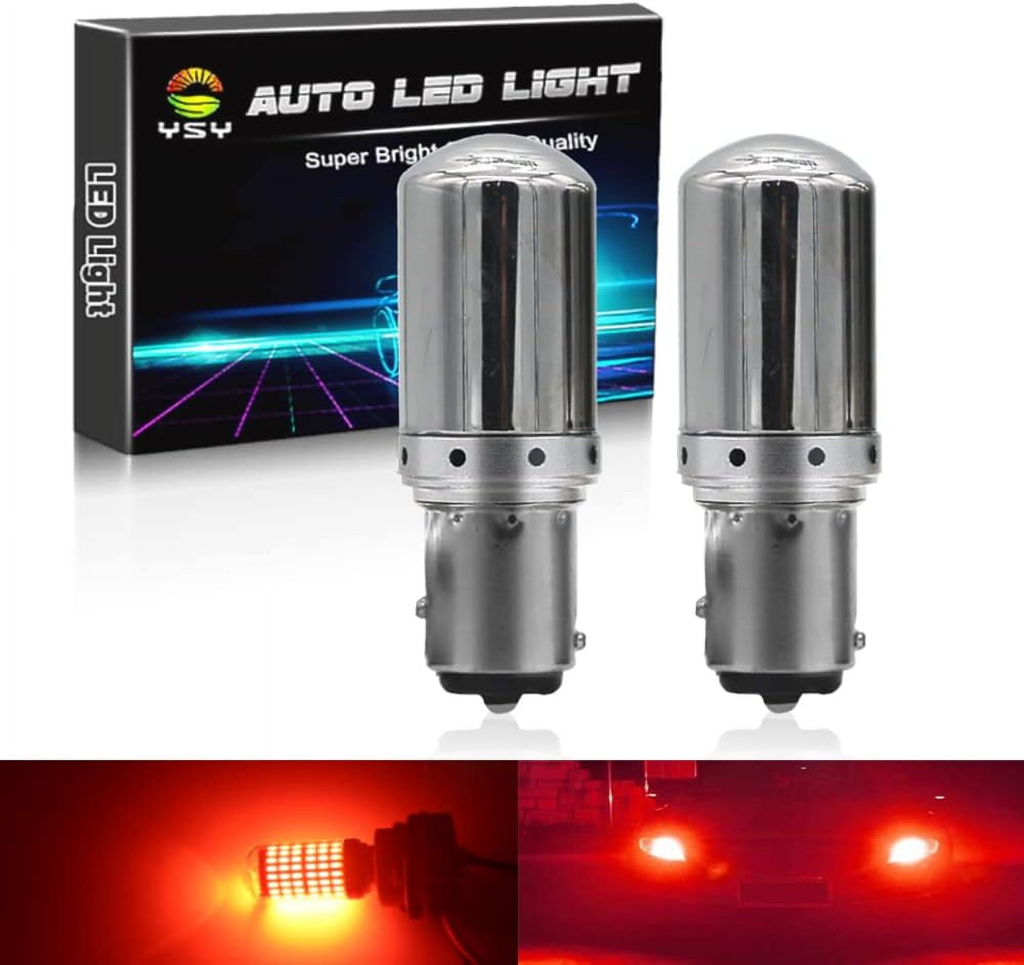 GGB2Pcs 1156 BA15S(180°PY21W 3014 144SMD White LED Turn Signal Lights