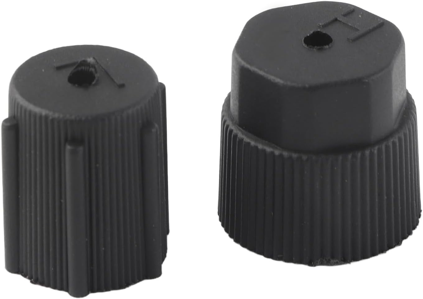 GGBA/C Valve Core Cap, 10Pcs Air Conditioning Service Valve Fitting Cap AC Valve Cap AC Caps