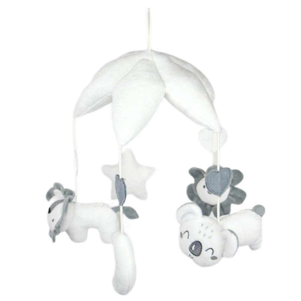 GGBBaby Lions Cot with Adjustable Arm Mobile Musical Baby Crib Mobile