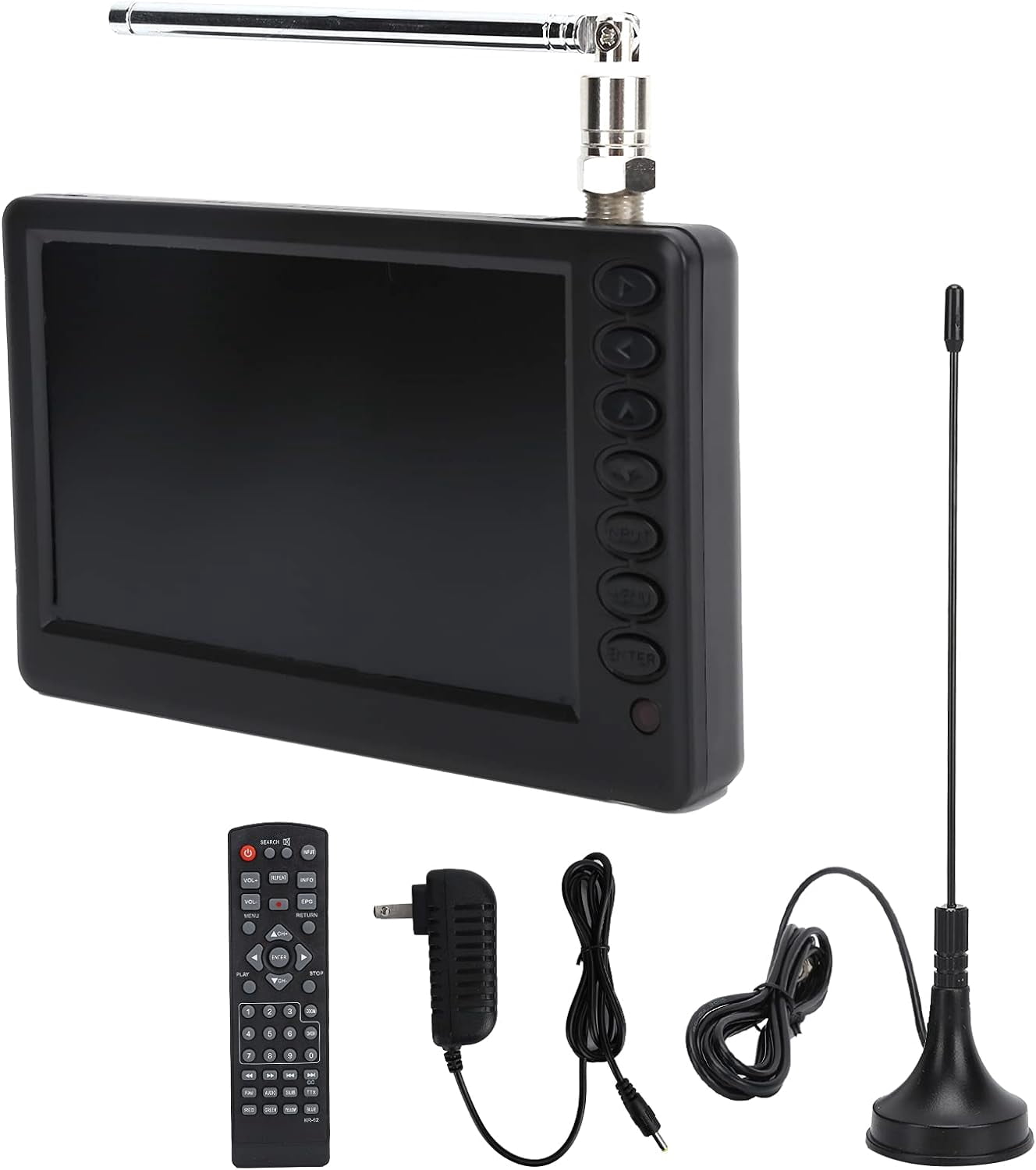 GGB-LEADSTAR 5 Inch Digital Television ATSC TV Portable Digital TV for Car Camping Kitchen US Plug 110‑220V—0516