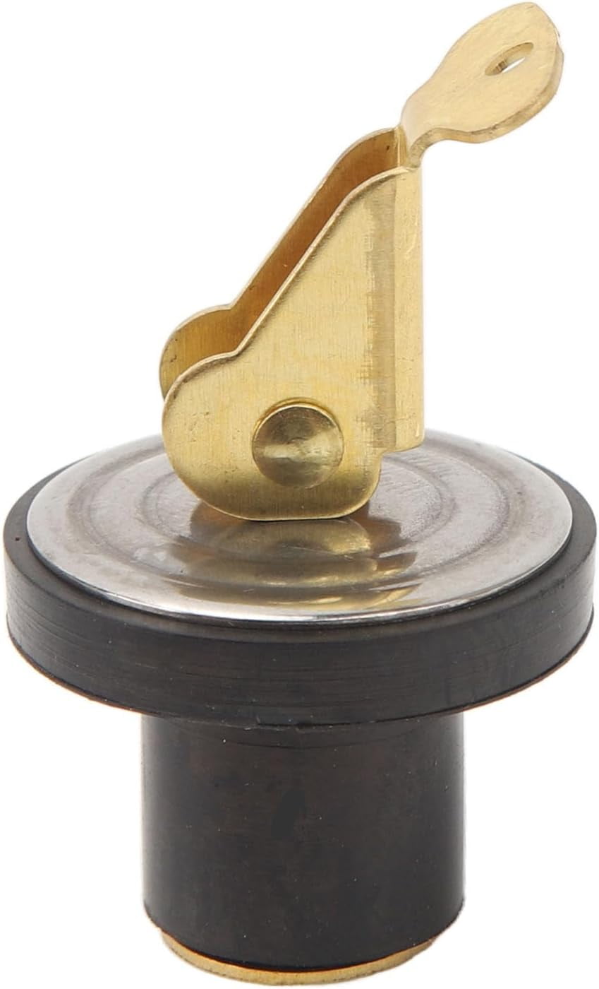 GGBMarine Boat Brass Drain Plug, 5/8 Inch 3/4Inch Boat Garboard Drain
