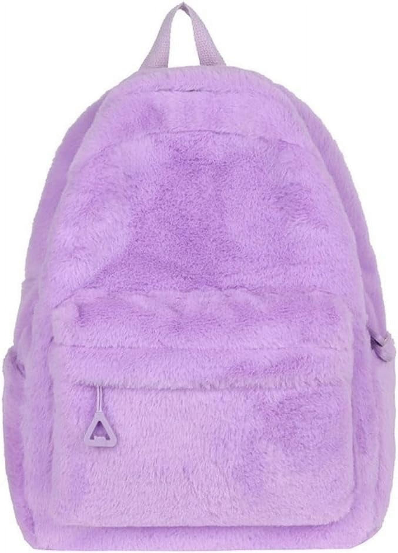 Fuzzy bookbag hot sale