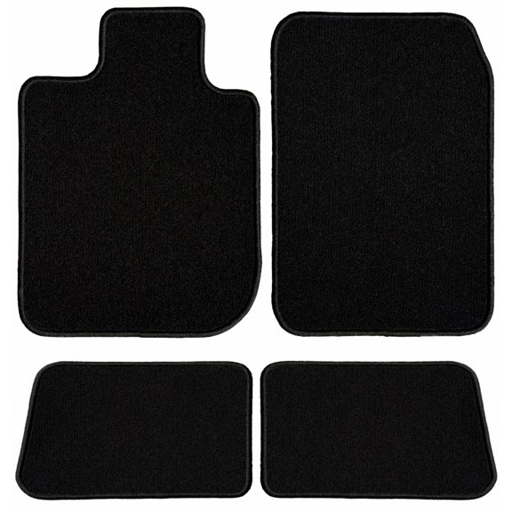 GGBAILEY BMW 5 Series (Hatchback) Black Classic Carpet Car Mats / Floor Mats, Custom Fit for 2010, 2011, 2012, 2013, 2014, 2015, 2016, 2017 - AWD Driver, Passenger & Rear Mats