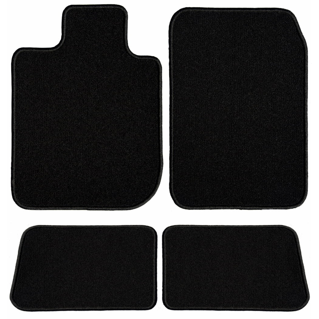 GGBAILEY BMW 5 Series (Wagon) Black Classic Carpet Car Mats / Floor Mats, Custom Fit for 2013, 2014, 2015, 2016, 2017 - Driver, Passenger & Rear Mats