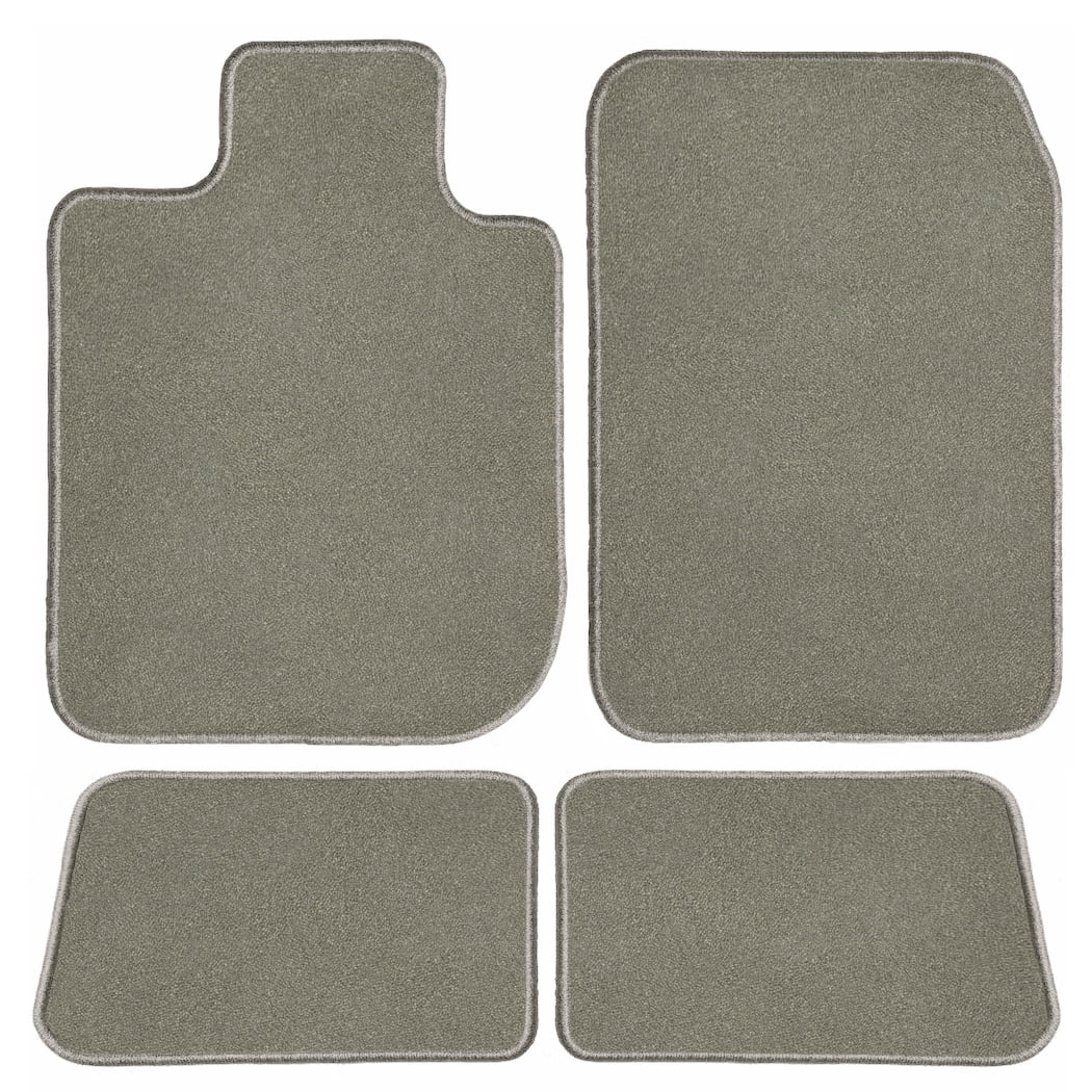 GGBAIlEY GMC Sierra 3500 Grey Classic Carpet Car Mats / Floor Mats, Custom Fit for 2007-2017
