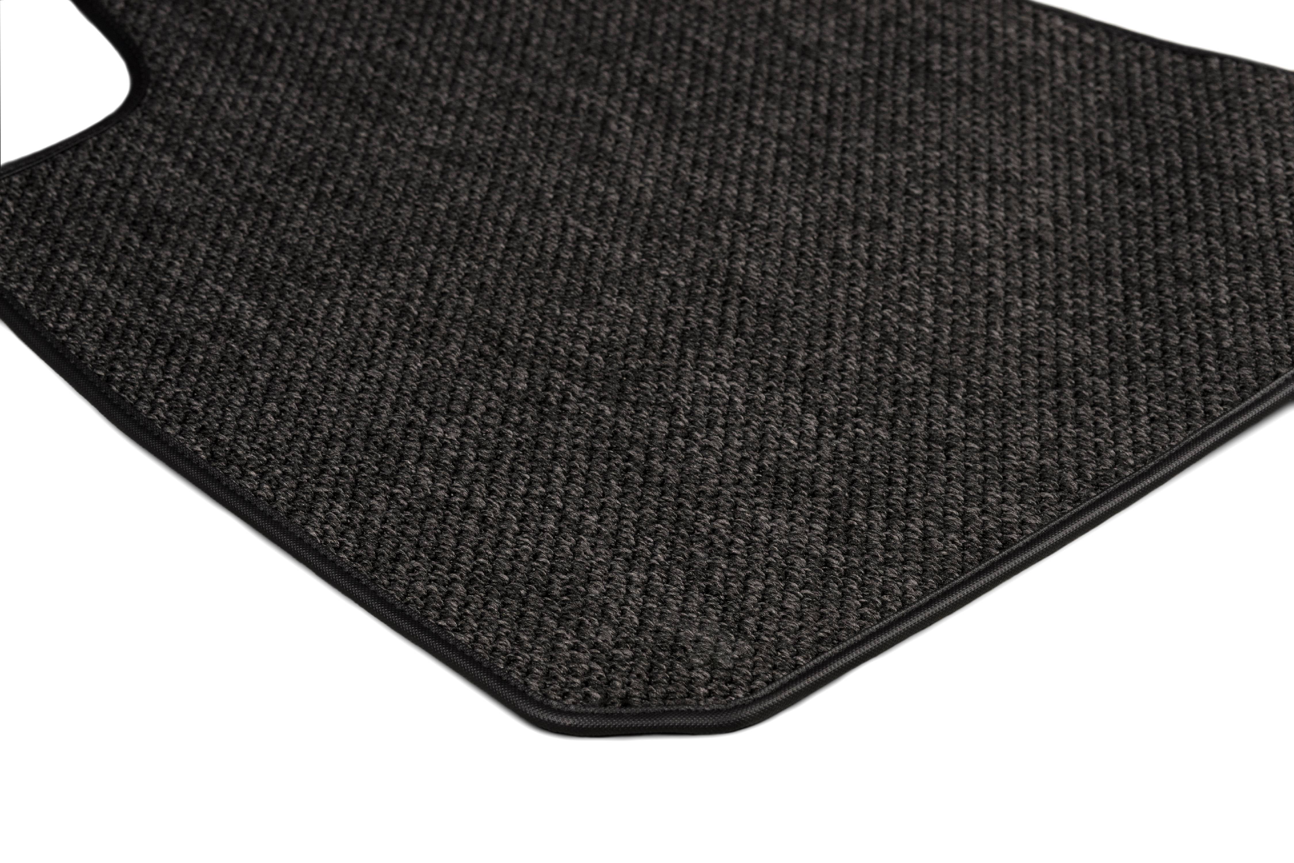 GGBAILEY Jeep Grand Cherokee Charcoal All-Weather Textile? Car Mats, Custom Fit for 2011, 2012, 2013, 2014, 2015, 2016, 2017, 2018, 2019 - Driver, Passenger & Rear Mats