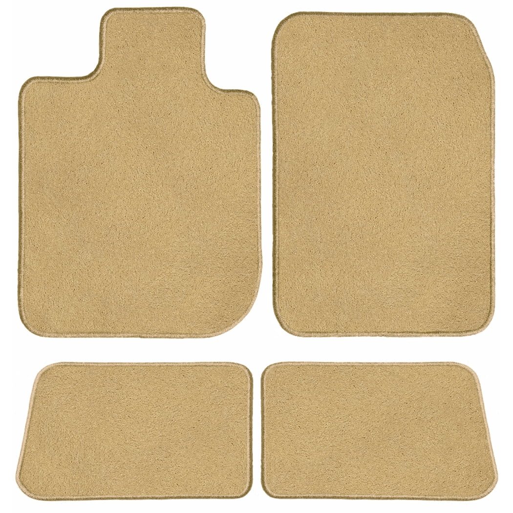 GGBAILEY Carpet Car Mats Lexus Rx350 for Custom Fit for 2016-2020 - Driver, Passenger & Rear Mats,Beige