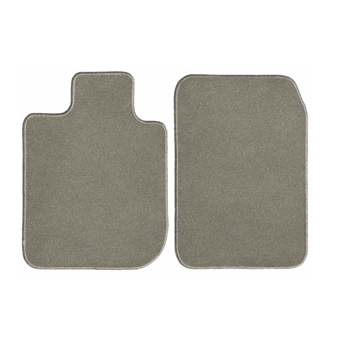 GGBAILEY Ram Pickup 1500 (4 Door Crew Cab) Grey Classic Carpet Car Mats / Floor Mats, Custom Fit for 2010, 2011, 2012, 2013, 2014, 2015, 2016, 2017, 2018 - Driver & Passenger Mats