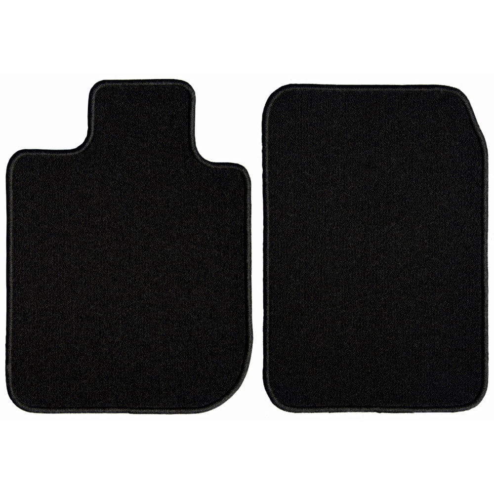 GGBAILEY Ram Pickup 1500 (4 Door Quad Cab) Black Classic Carpet Car Mats / Floor Mats, Custom Fit for 2011, 2012, 2013, 2014, 2015, 2016, 2017, 2018 - Driver & Passenger Mats