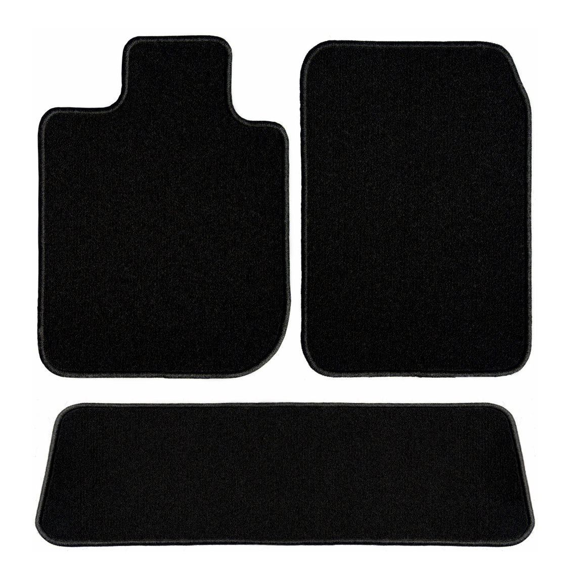 GGBAIlEY Ram Pickup 2500 (2 Door Regular Cab) Black Classic Carpet Car Mats / Floor Mats, Custom Fit for 2011-2017,