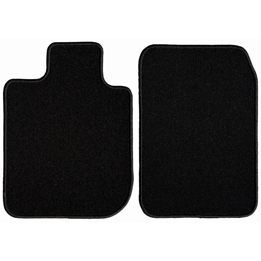 GGBAILEY Ram Pickup 3500 (2 Door Regular Cab) Black Classic Carpet Car Mats / Floor Mats, Custom Fit for 2008, 2009, 2010, 2011, 2012, 2013, 2014, 2015, 2016, 2017, 2018 - Driver & Passenger Mats