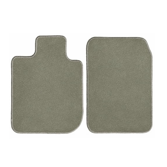 GGBAILEY Tesla Model 3 Grey Classic Carpet Car Mats / Floor Mats, Custom Fit for 2018, 2019, 2020, 2021 - Driver & Passenger Mats