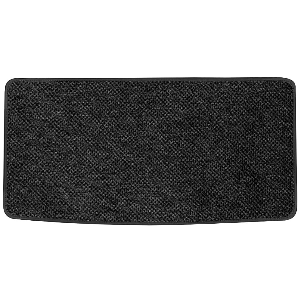 GGBAILEY Tesla Model S Charcoal All-Weather Textile™ Car Mats, Custom Fit for 2016, 2017, 2018 - Medium Front Trunk / Cargo Carpet Car Mat