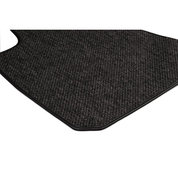 GGBAILEY Toyota Highlander Charcoal All-Weather Textile Car Mats, Custom Fit for 2014, 2015, 2016, 2017, 2018, 2019 - Medium Cargo Mat with Rear Seat Down