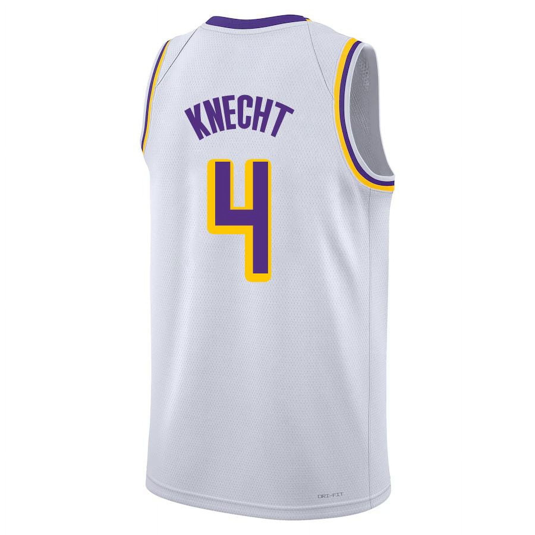 GGBATS Dalton Knecht 4 White Jersey - Walmart.com