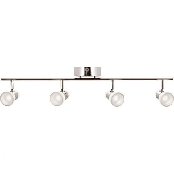 AFX Gage 4-light Polished Chrome LED Fixed Rail