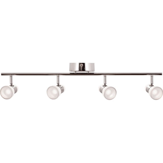 AFX Gage 4-light Polished Chrome LED Fixed Rail