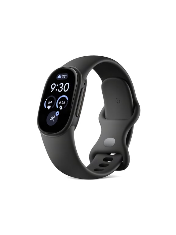 Google Fitbit Edge - Health and Fitness Tracker - with AMOLED Screen - Compatible with Android and iOs - featuring personal coaching built with Gemini - Obsidian