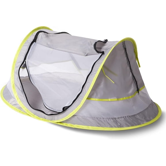 GGMCN Easy Setup 42.5" x 25.6" Baby Beach Tent, Gray