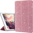 thumbnail image 1 of GGMCN iPad 10.2 Case iPad 9th 8th 7th Generation, Slim Stand Smart Shell Shockproof Cover for Apple iPad 9 8 7 Gen 2021 2020 2019, Rose Gold Glitter, 1 of 8