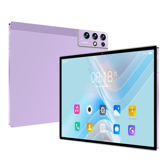 GGMVN Clearance Kids Tablets Ages 6-12,All-new Tablets 2+16G Ultra-thin HD Display 2.4G/5G WiFi 256G Of Memory Android Tablet Learning Game Video Office Tablet Supports SIM Communication