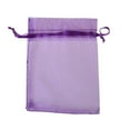 thumbnail image 1 of GGdda under 5 dollars Gift Bags Tote Bag 100Pcs Organza Bags Organza Gift Pouches Storage Bag for Jewelry Gifts Wedding Candy 3.5X2.5In Purple Purple Cloth under 5$, 1 of 3