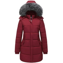 NEW Michael Kors Single Breasted shops Notch Wool Removable Hood Coat Burgundy Red XXS