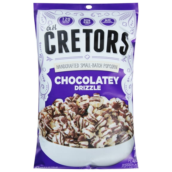 GH Cretors Popcorn Chocolatey Drizzle 5.5 oz (Pack Of 12)