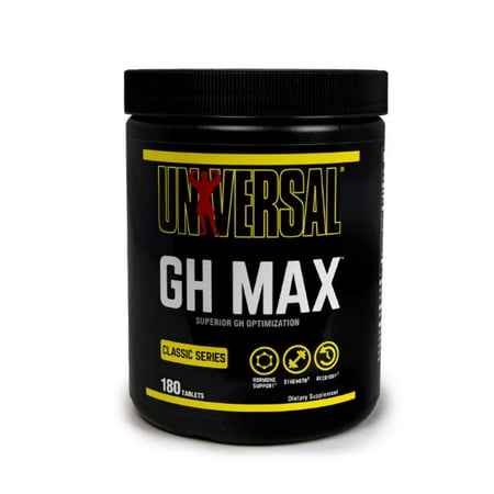 Universal Nutrition GH Max 180 Tablets Men's Testosterone Booster