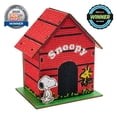 thumbnail image 1 of DIAMOND ART CLUB® Gem House - Snoopy, Diamond Painting Kit, Fun DIY Crafts for Adults, Round Diamond Art Canvas for Beginners, 5.5" x 4.1" x 3.1" (14 cm x 10.5 cm x 8 cm), 1 of 8