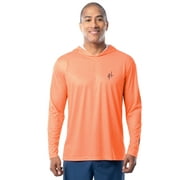 GH by Guy Harvey Men's Long Sleeve Performance Fishing Graphic Hoodie, Sizes:M-2XL