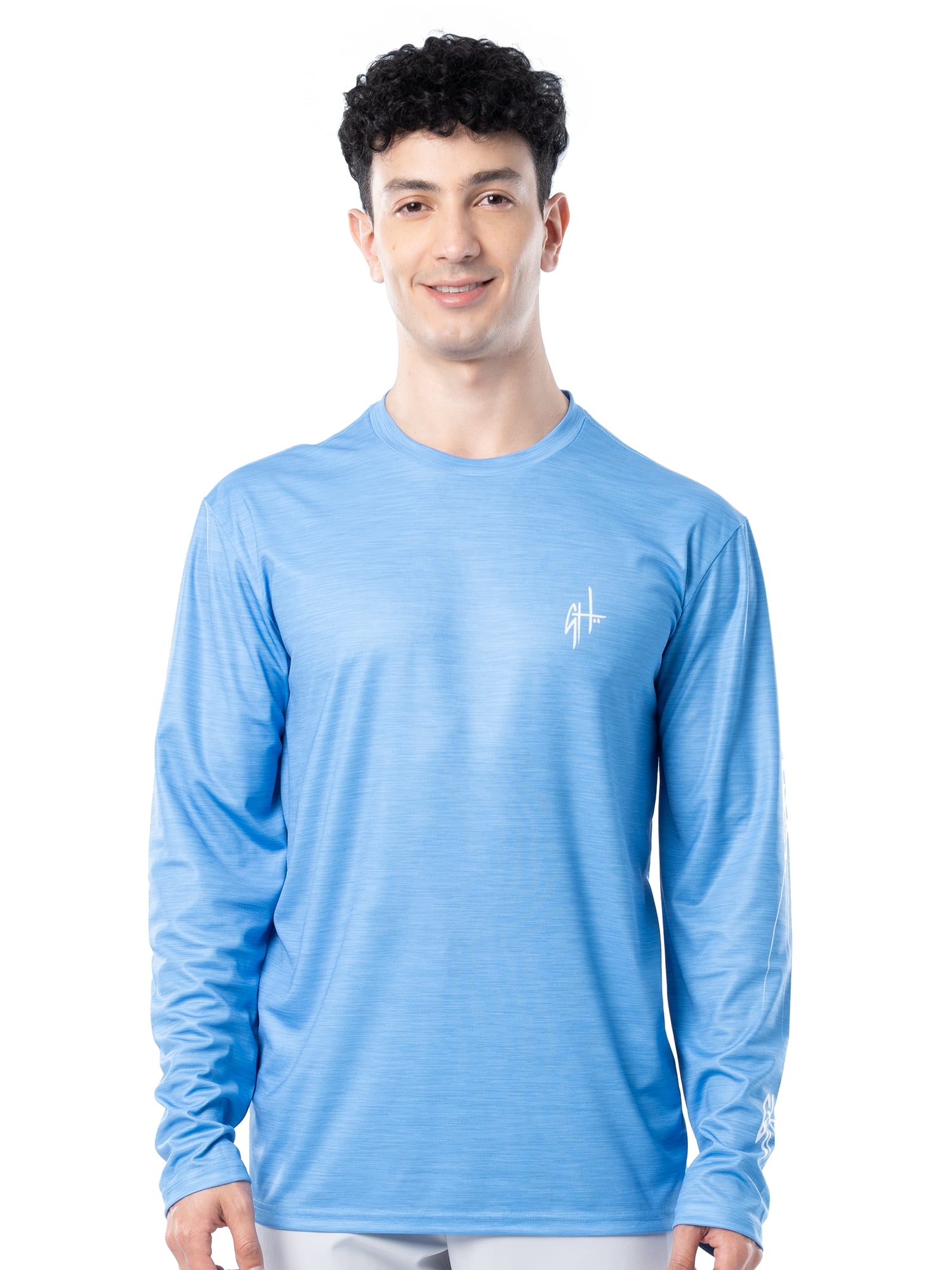Guy Harvey T-shirt de performance à manches longues pour
