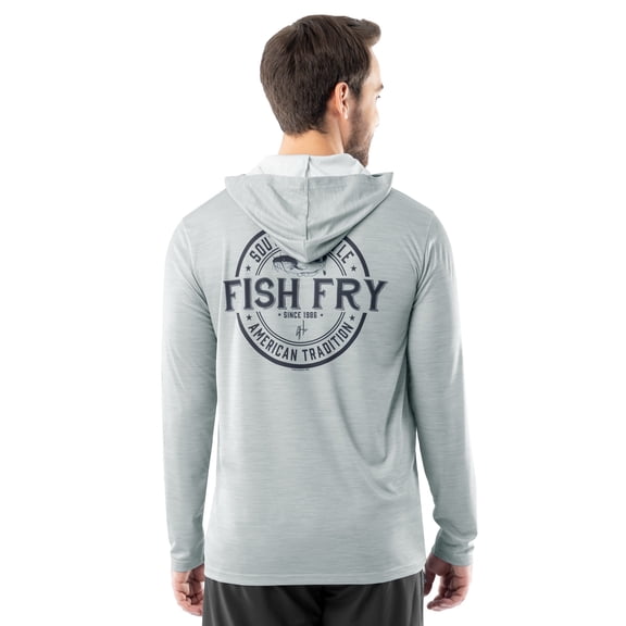 GH BY GUY HARVEY Men's Performance Long Sleeve Fishing Hoodie, Sizes S -3XL