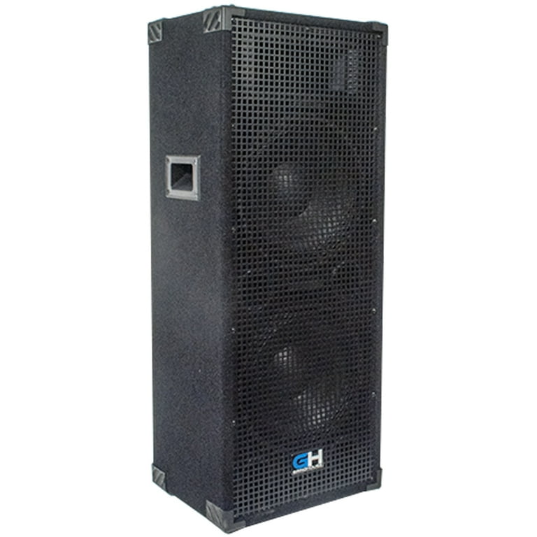 GH212L Passive Dual 12 Inch 2-Way PA/DJ Loudspeaker Cabinet