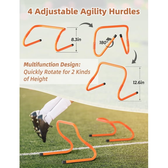 GHB Agility Ladder and Training Equipment Set