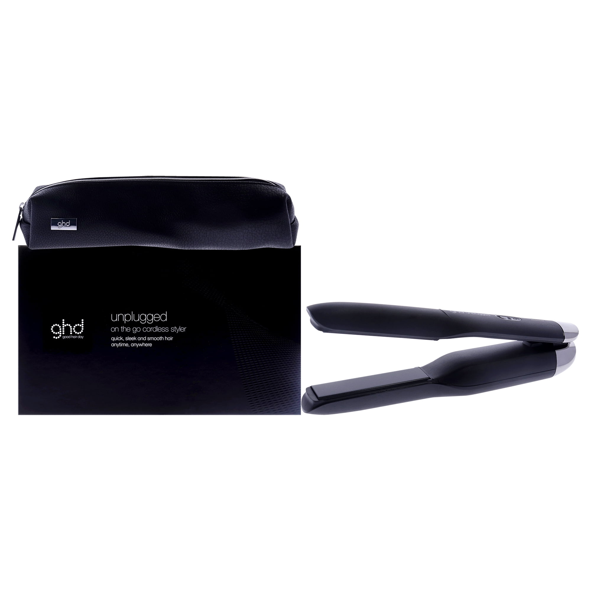 GHD GHD Unplugged Cordless Styler Black , 1 Inch Flat Iron