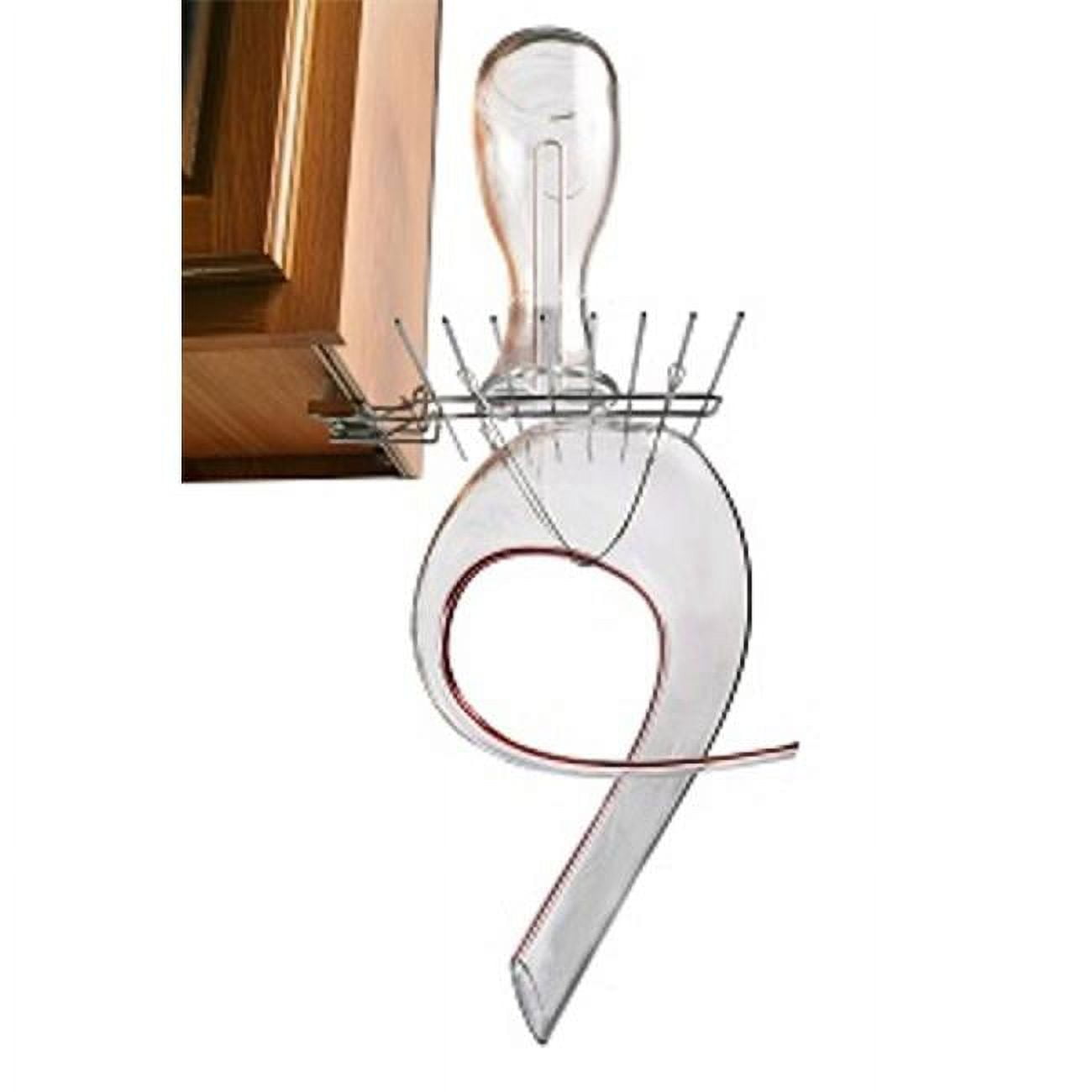 GHDADC 1 Sliding Drying Dish Rack, Upright Decanter Drying Attachment & Vinyl Coated Cables